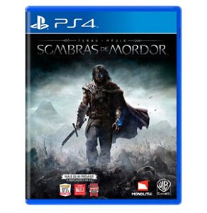 Terra média sombras de mordor semi novo ps4