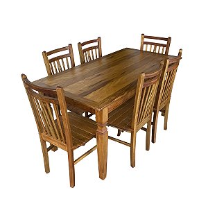 Jogo De Mesa Com 6 Cadeiras Pequim Em Jequitibá Lançamento