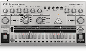 Sintetizador Behringer RD-6-SR - Prata - Bateria Analógica rd 6 rd-6