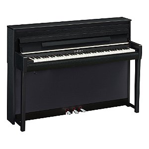 Piano Digital Yamaha Clavinova CLP-785B Preto Fosco 88 Teclas com Banco