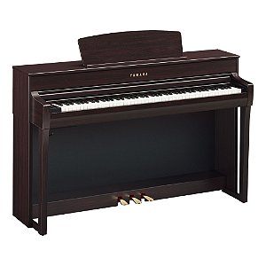 Piano Digital Yamaha Clavinova CLP-745 Dark Rosewood 88 Teclas com Banco