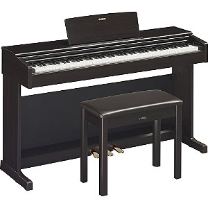 Piano Digital Yamaha YDP-145R Arius Rosewood 88 Teclas com Banco
