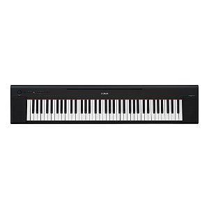 Piano digital portátil Yamaha NP-35 Piaggero de 76 teclas (preto) ck