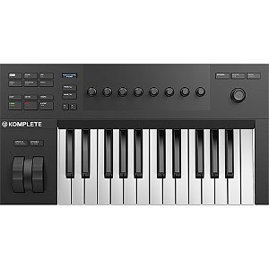 Teclado Controlador Native Instruments Komplete Kontrol a25 MIDI USB com 25 teclas