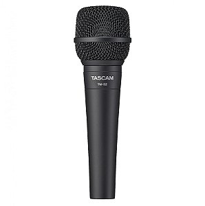 Microfone dinâmico cardioide TASCAM TM-82 para vocais e instrumentos