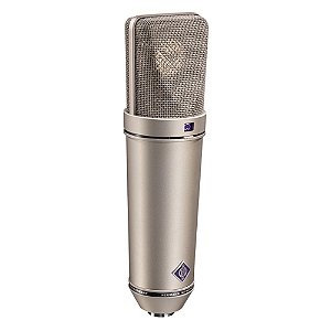 Microfone condensador diafragma grande 3 padrões polares Neumann U87 AI