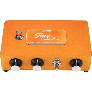 Pedal Fuzz clássico Warm Foxy Tone Box