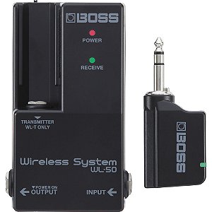 Sistema sem fio para guitarra Boss WL-50 wl50