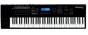 Teclado Kurzweil PC3 com 76 teclas e Placa Expansão Kore 64 Seminovo