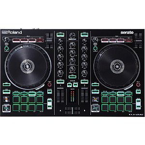 Controlador de DJ Roland DJ-202 dj 202 com 2 canais e 4 decks