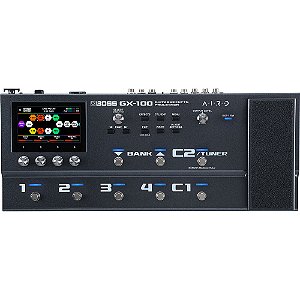 Boss GX-100 Processador multiefeitos para guitarra e baixo
