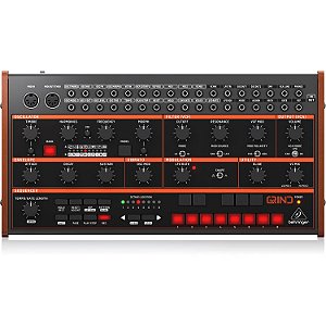 Sintetizador Híbrido Behringer GRIND Semi-Modular com 24 Motores de Som