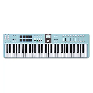 Teclado Controlador Midi USB 61 Teclas Arturia Keylab Essential MK3 Aquamarine