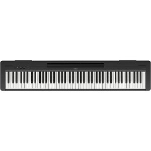 Piano digital portátil Yamaha P-145BT p145 bt 88 teclas com Bluetooth partitura e pedal