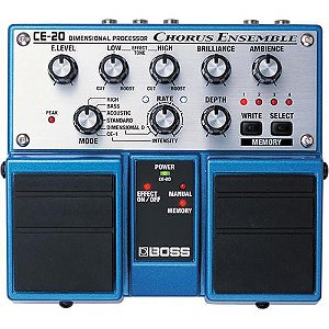 Pedal Boss CE-20 Conjunto Coral ce 20 ce20 Seminovo