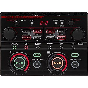 Pedal de efeito Boss RC-202 rc 202 Loop Station