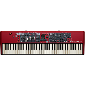 Piano de palco Nord Electro 7 com 73 teclas semi-pesado - PRÉ VENDA