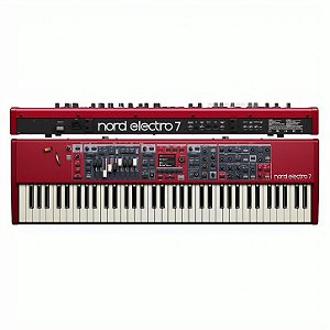Parte de pág Nord Electro 7 com 73 teclas semi-pesado
