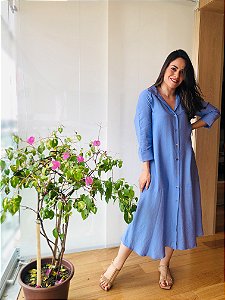 Vestido Celeste