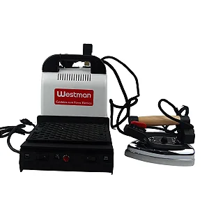 Caldeira a Vapor Profissional 1,8 Litros com 1 Ferro