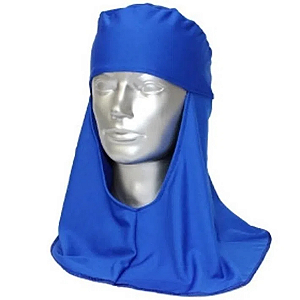 Touca Tipo Árabe Azul p/ Soldador