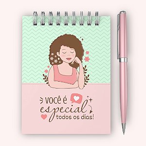 Bloco de Anotações A6 - Mulheres (Dia da Mulher)