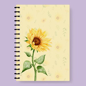 Caderno Girassol