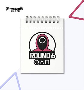 Bloco de Anotações A6 - Round 6
