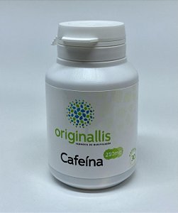 Cafeína 210mg - 30 cápsulas