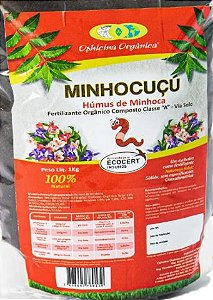 Húmus de Minhoca - Minhocuçu - 5kg - Ophicina Orgânica