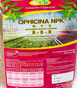 Ophicina NPK (8-8-8) Adubo Orgânico - 1 kg - Ophicina Orgânica
