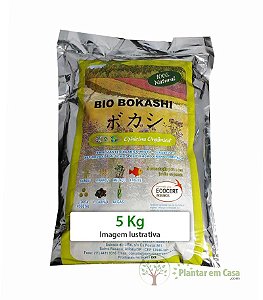 Bokashi Adubo Orgânico Farelado Completo - Bio Bokashi - 5kg