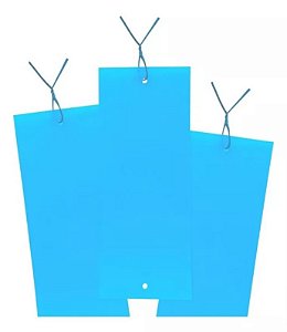 Armadilha Azul para Insetos - 10 und - Blue Trap - Coleagro - 25x10cm