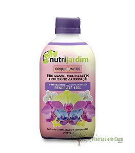 Orquidium 100 Nutriflora - Fertilizante Mineral para Orquídeas - 250 ml