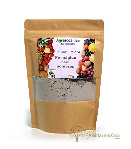 Pó Pirlimpimpim Pomares - Adubo Natural de Rochas - Agrooceânica - 250 gramas