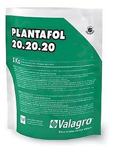 Plantafol Fertilizante - Manutenção - 20 20 20 - Valagro - 1kg