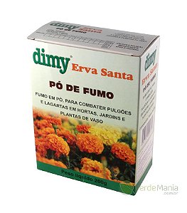 Pó de Fumo Dimy - Erva Santa - Inseticida Natural contra Pulgões e Lagartas - 200g