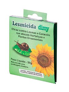 Lesmicida Dimy proteja plantas contra Lesmas e Caracóis - 50g