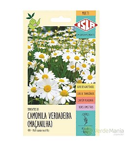 Sementes de Camomila Verdadeira (Maçanilha) - 100 mg - Isla