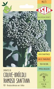 Sementes de Couve-brócoli Ramoso Santana - 500 mg - Isla