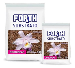 Substrato Orquídeas 4kg - Fibra de coco, casca de pinus e carvão vegetal - Forth Jardim