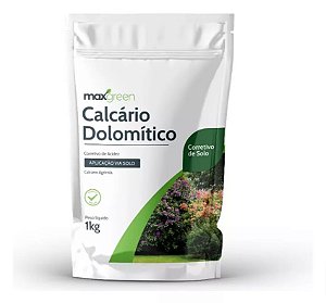 Calcário Dolomítico 1kg - Corretivo de Solo - Maxgreen