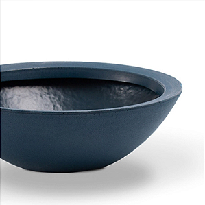 Vaso Bacia M Azul Macaúba - 52x16cm - Vasap Design