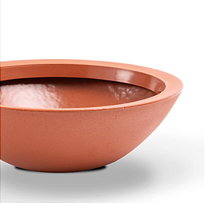 Vaso Bacia M Terracota - 52x16cm - Vasap Design
