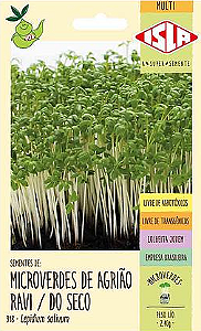 Sementes de Microverdes de Agrião Ravi do Seco 2,4g - Isla