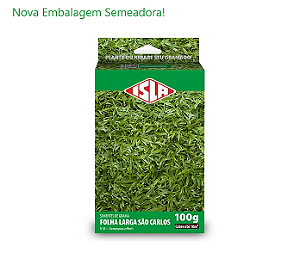 Sementes de Grama São Carlos (Folha Larga) - 100g - Isla