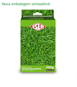 Sementes de Grama Folha Fina Carpete/Bermuda  - 100g - Isla