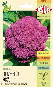 Sementes de Couve-Flor Roxa - 400mg - Isla