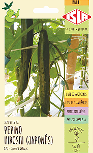 Sementes de Pepino Japonês Hiroshi 1g - Isla