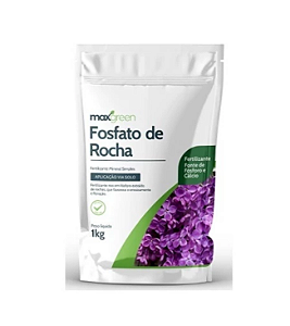 Fosfato de Rocha - Adubo para Plantio e Flores 1Kg - Maxgreen